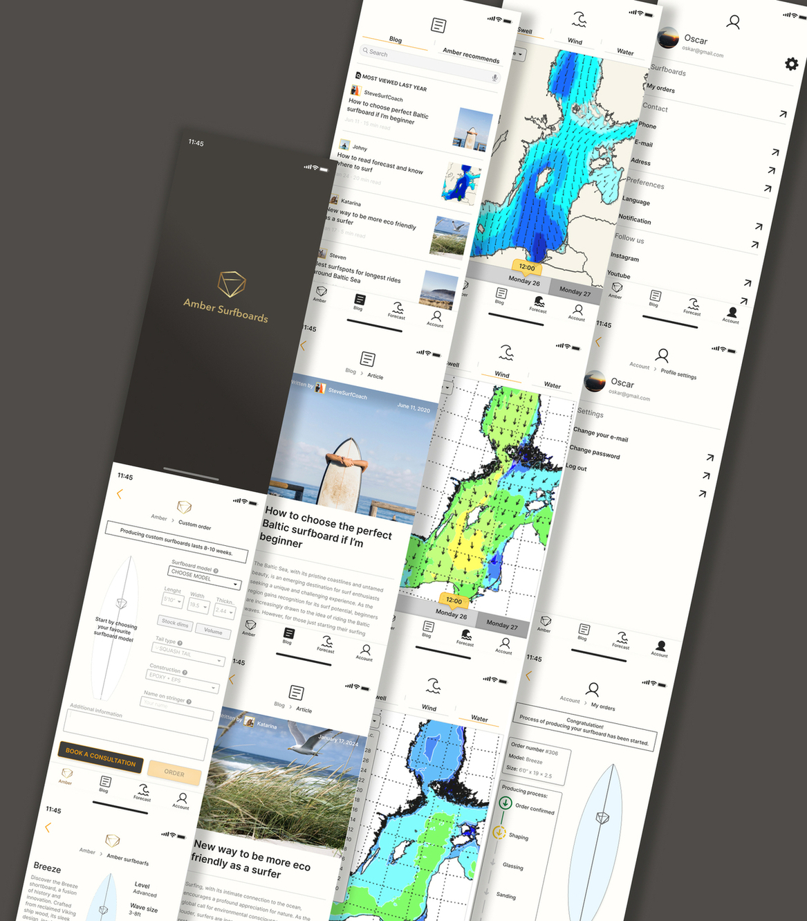 Mobile App UI